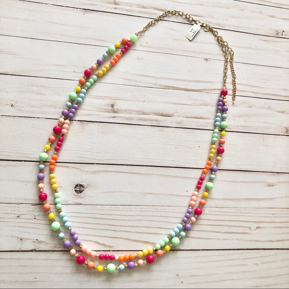 Neiman Marcus LC Multicolor Fashion Necklace